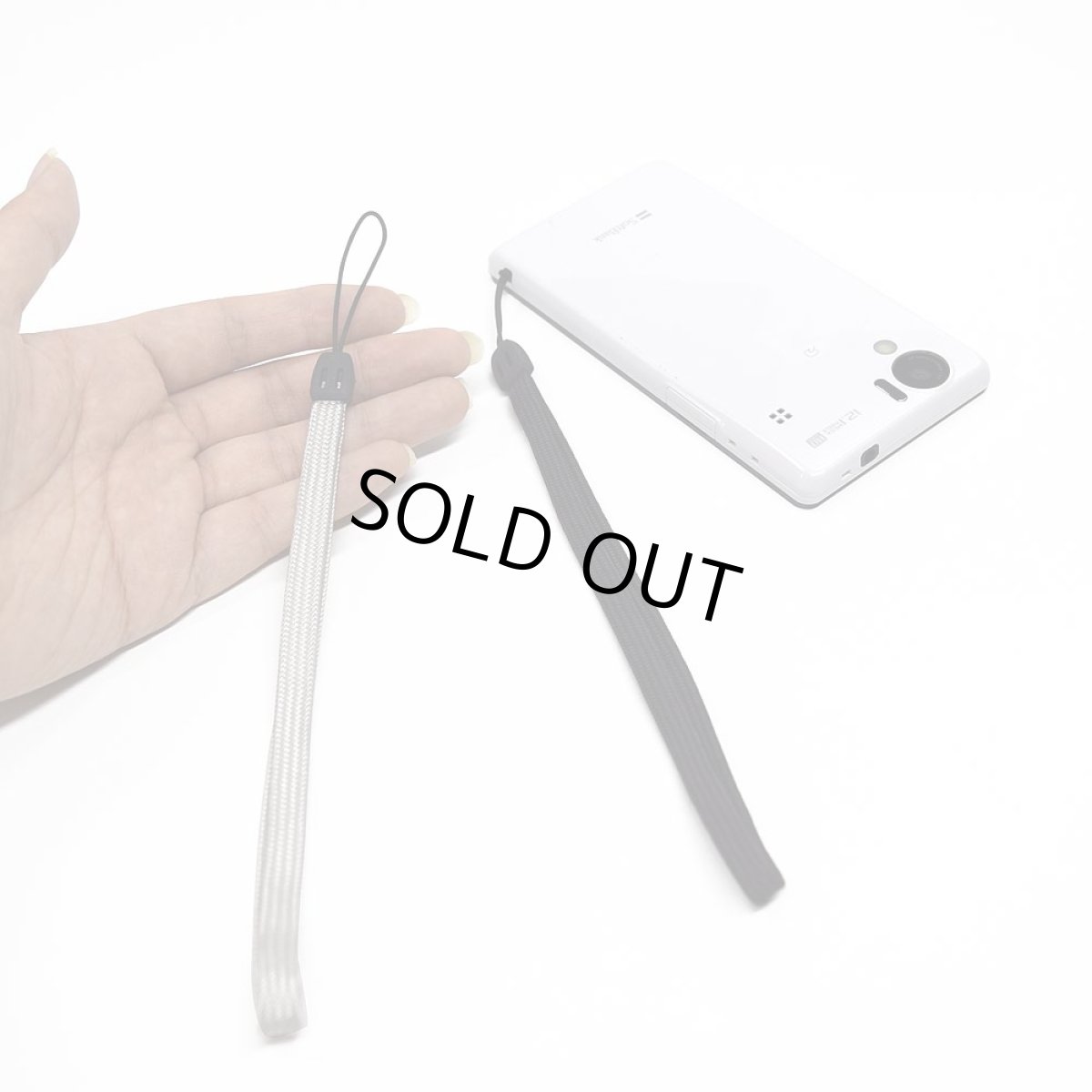 画像3: シンプルハンドストラップ　太紐　MS-708 (3)