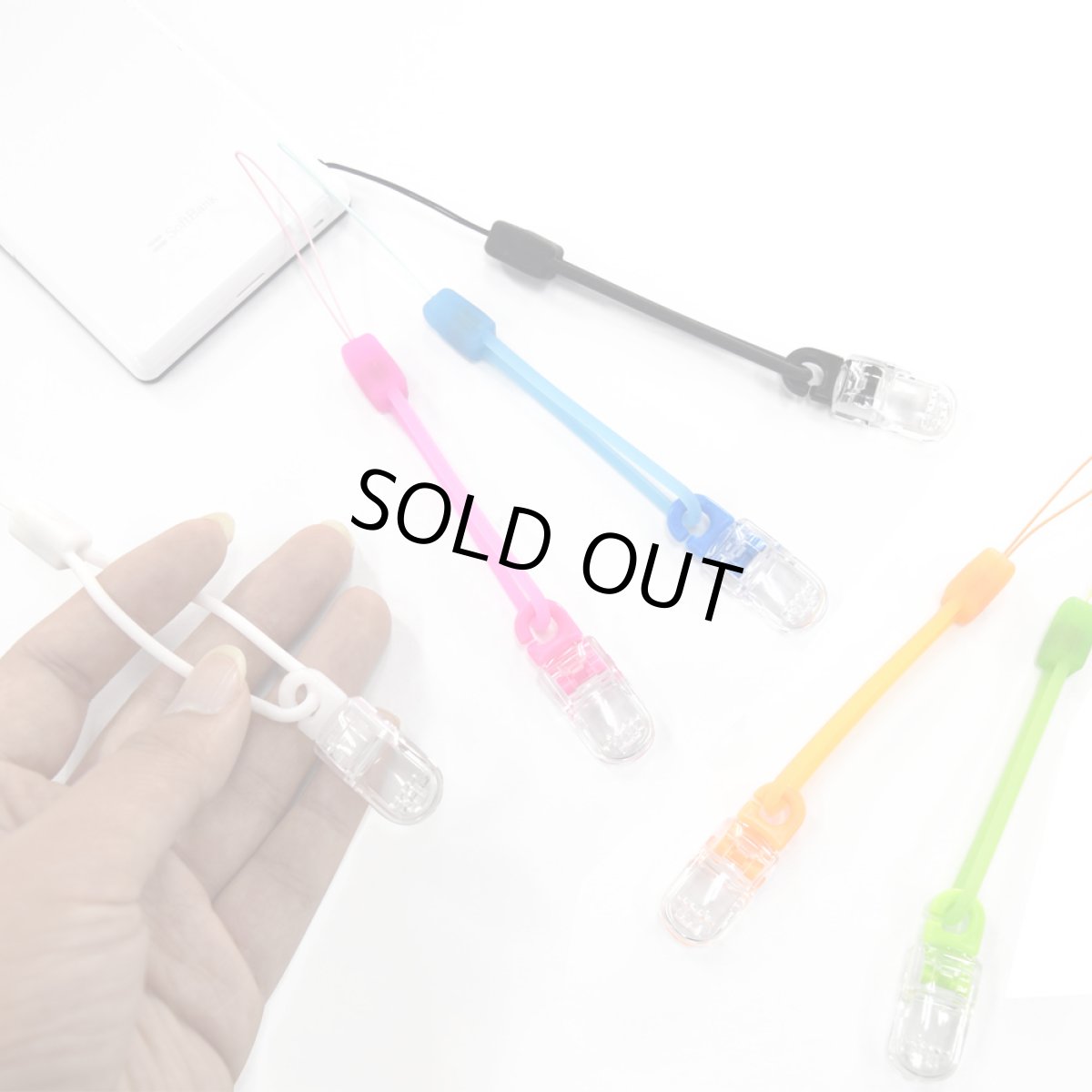 画像2: クリップ付ソフトシリコンストラップ MS-721CP (2)