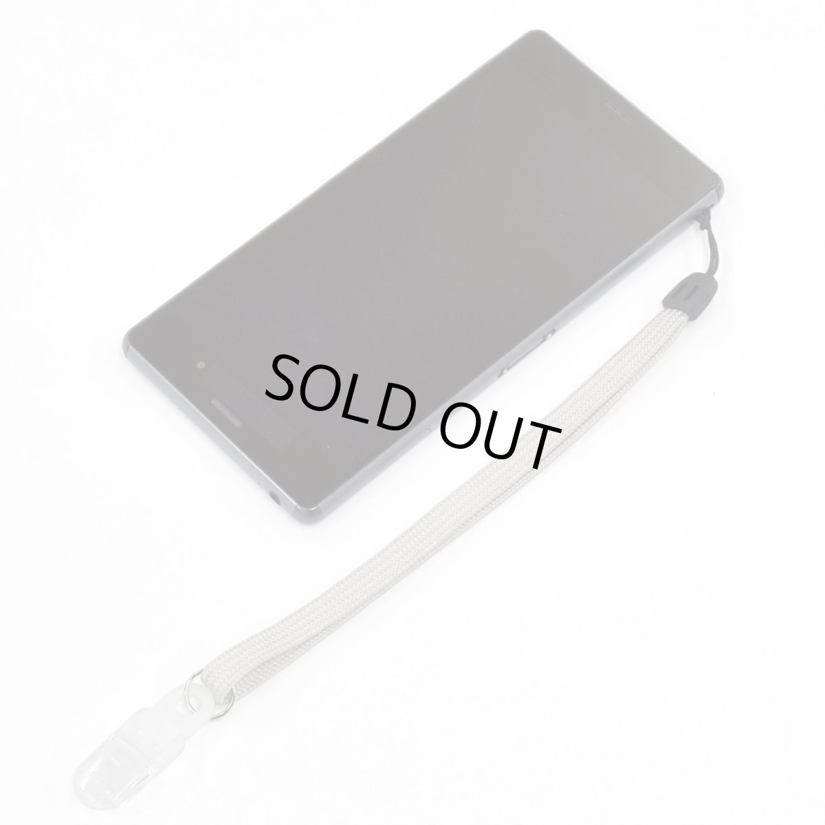 画像3: シンプルハンドストラップ　太紐クリップ付　MS-709 (3)