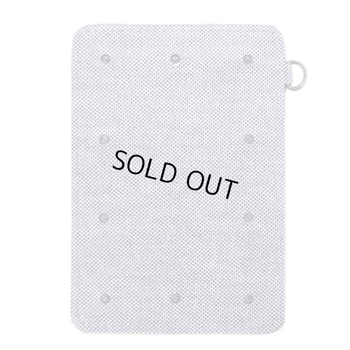 画像4: LED光るパスケース10灯　無地ファブリック両面プリント (4)