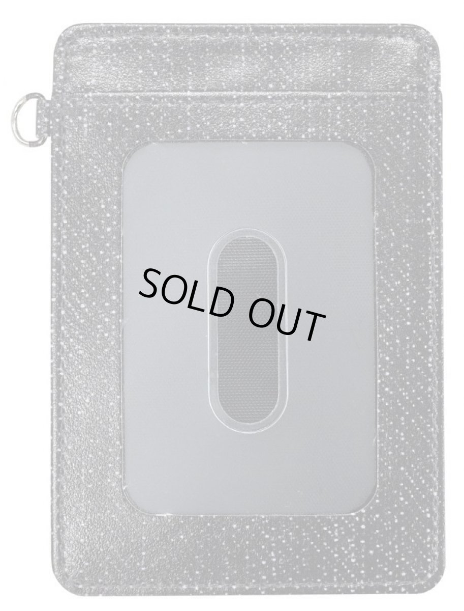 画像5: LED光るパスケース10灯　無地デニム調両面プリント (5)