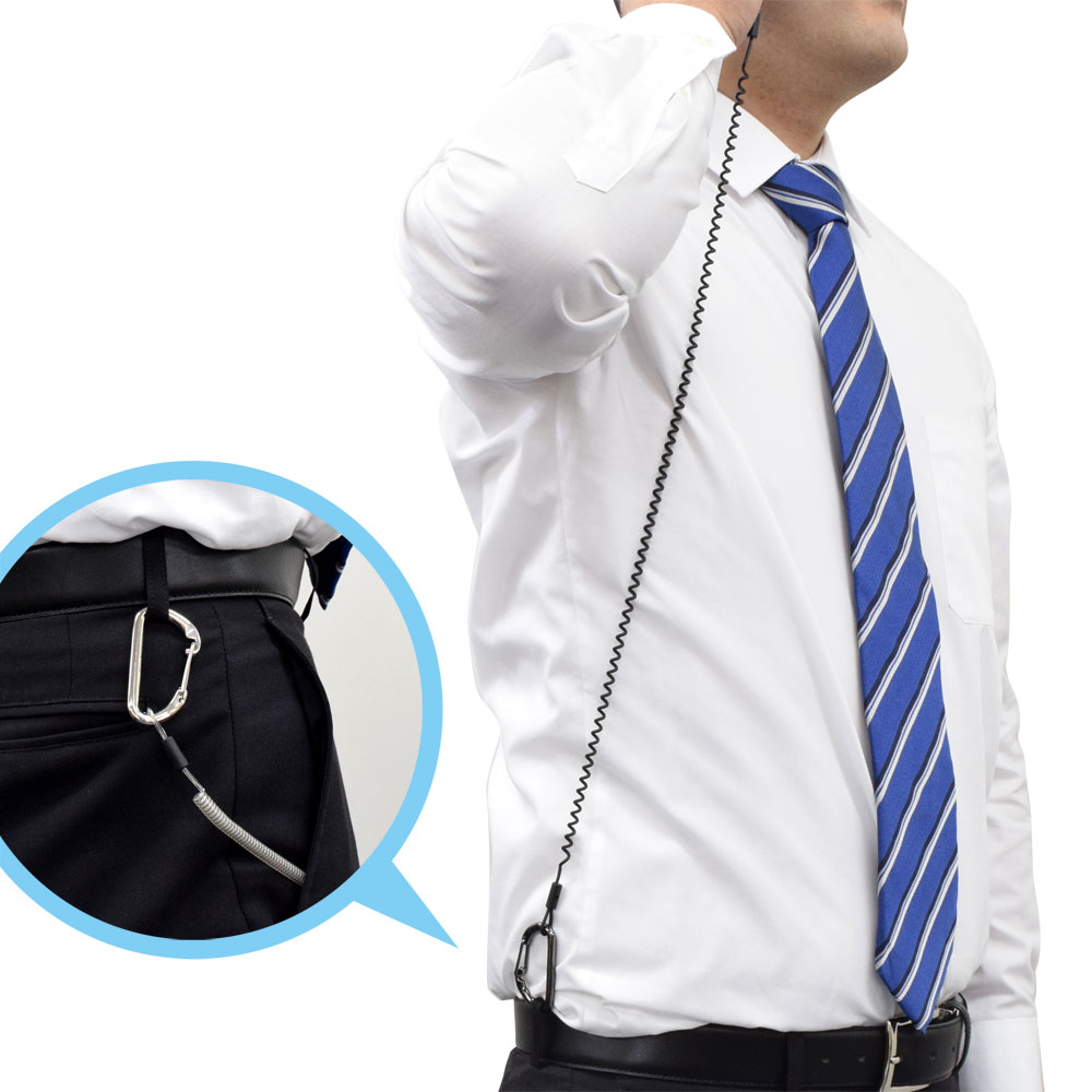 コイルストラップ伸びるくん 腰位置から使う 落下防止nnb 14 Cl